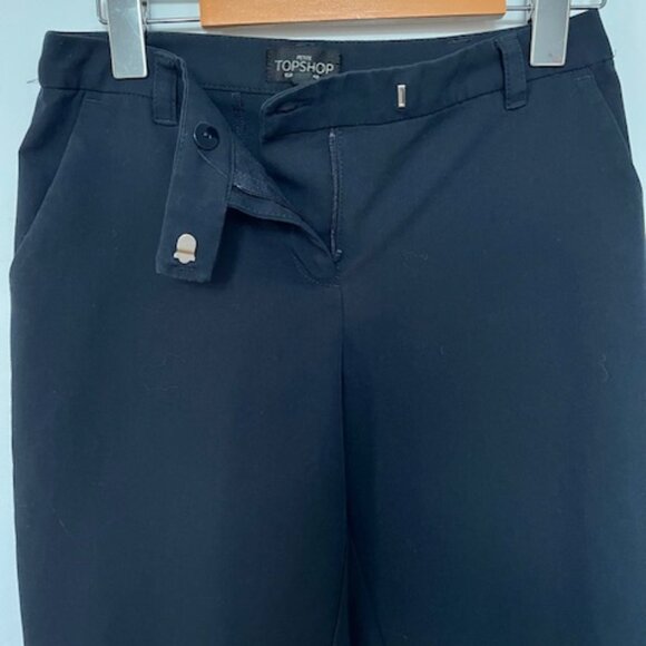 Blue Navy Slim Cigarette Pants (EUR 34 / US 2 / UK 6) - Picture 1 of 3